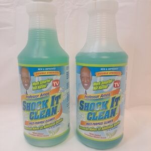 Professor Amos Shock It Clean Concentrate Cucumber Melon 32 oz -LOT OF 2
